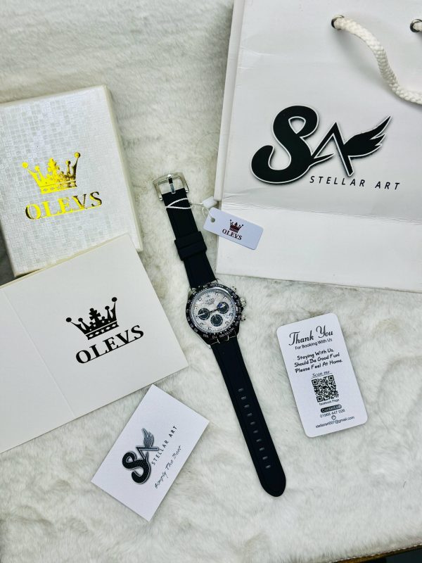 Olevs 2875 Luxury Gents Quartz Watch - Image 2